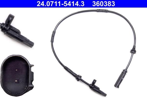Sensor, revoluciones de la rueda ATE ref. 24.0711-5414.3