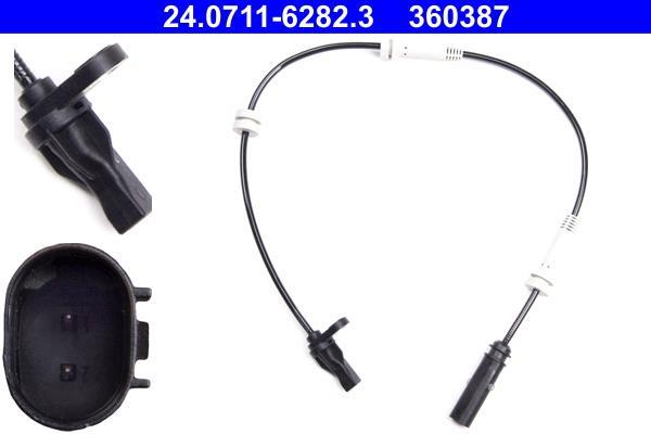 Sensor, revoluciones de la rueda ATE ref. 24.0711-6282.3