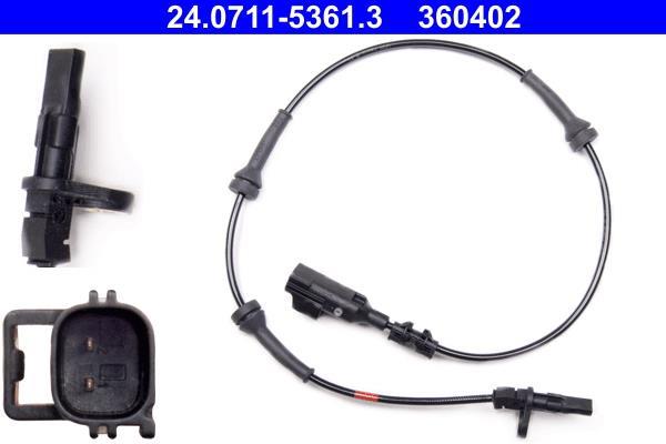 Sensor ABS ATE ref. 24.0711-5361.3