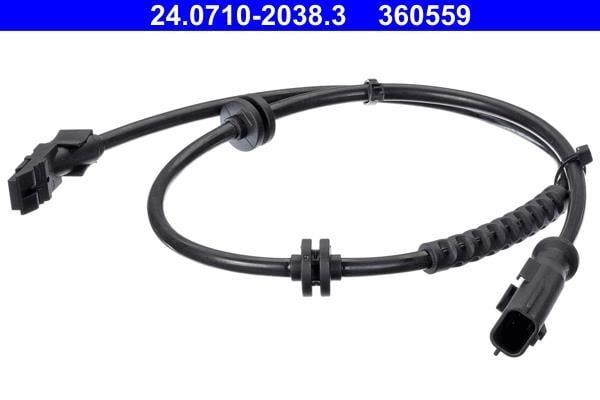 Capteur ABS (Capteur de vitesse de roue) ATE ref. 24.0710-2038.3