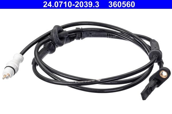 Capteur ABS (Capteur de vitesse de roue) ATE ref. 24.0710-2039.3