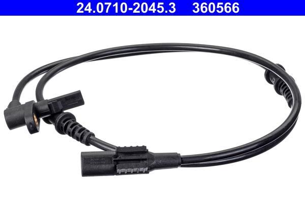 Capteur ABS (Capteur de vitesse de roue) ATE ref. 24.0710-2045.3