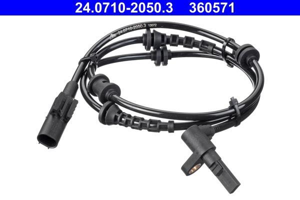 Capteur ABS (Capteur de vitesse de roue) ATE ref. 24.0710-2050.3