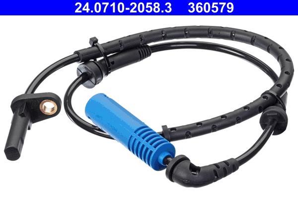 Capteur ABS (Capteur de vitesse de roue) ATE ref. 24.0710-2058.3