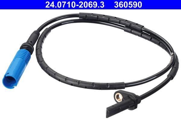 Capteur ABS (Capteur de vitesse de roue) ATE 24.0710-2069.3