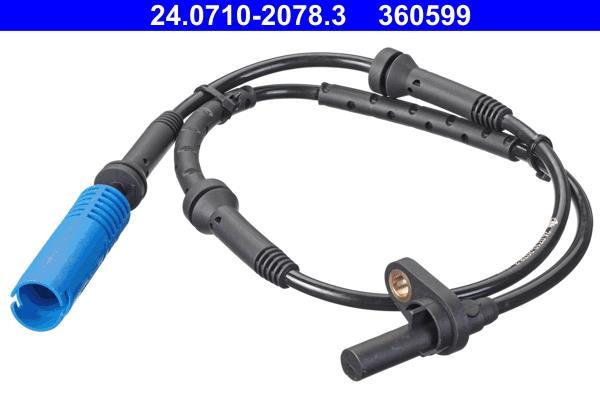 Capteur ABS (Capteur de vitesse de roue) ATE 24.0710-2078.3