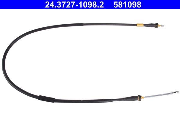 Cable de freno de mano ATE ref. 24.3727-1098.2