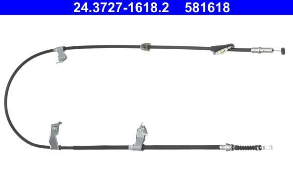 Cable de freno de mano ATE ref. 24.3727-1618.2