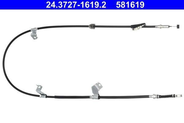 Cable de freno de mano ATE ref. 24.3727-1619.2