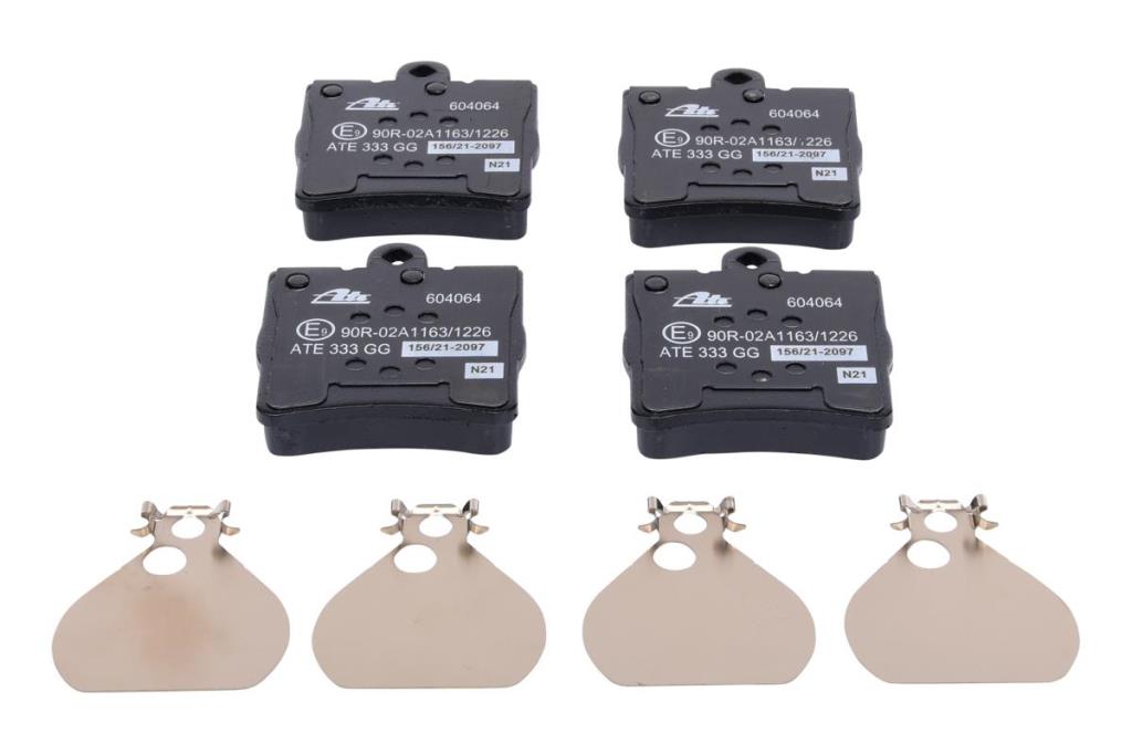 Jeu de 4 plaquettes de frein ATE ref. 13.0460-4064.2