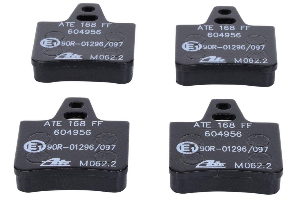 Jeu de 4 plaquettes de frein ATE ref. 13.0460-4956.2