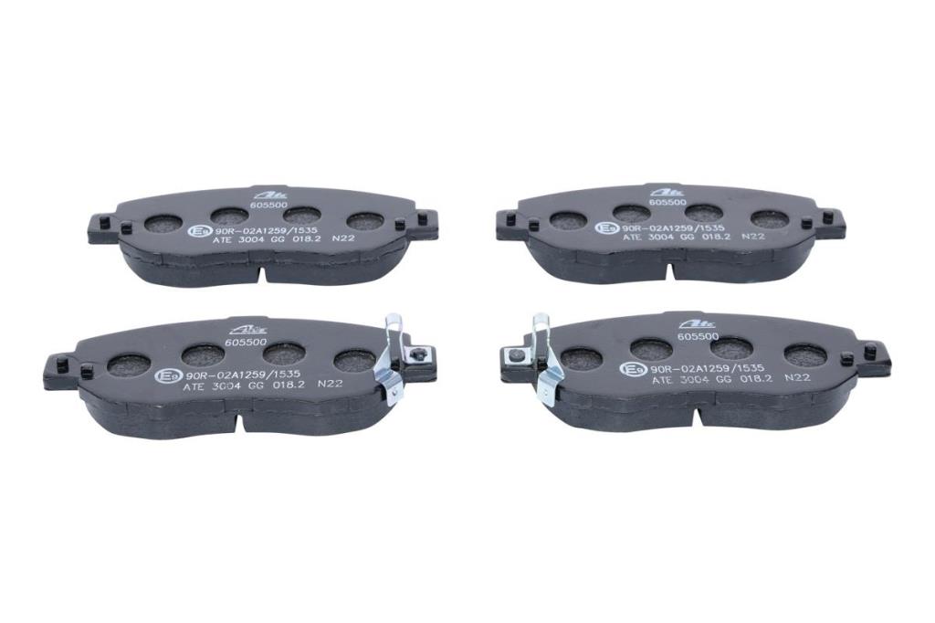 Jogo de 4 pastilhas de travão ATE ref. 13.0460-5500.2