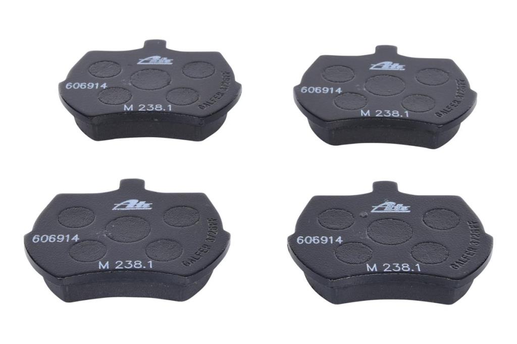 Jeu de 4 plaquettes de frein ATE ref. 13.0460-6914.2