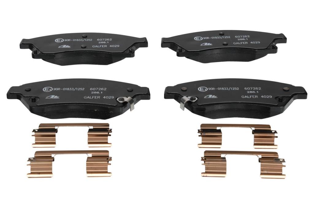 Jeu de 4 plaquettes de frein ATE ref. 13.0460-7262.2