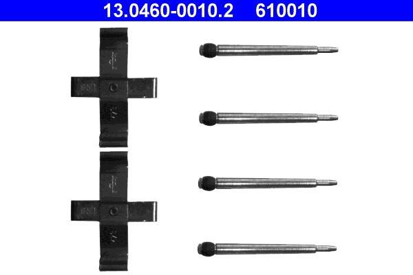 Kit d'accessoires pour plaquette de frein à disque ATE 13.0460-0010.2
