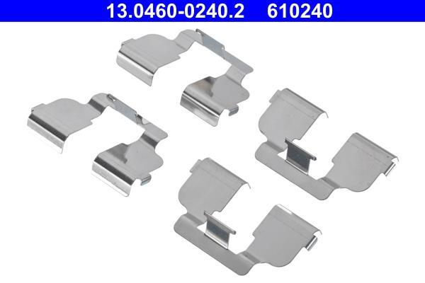 Kit acessórios de pastilhas de travão ATE ref. 13.0460-0240.2