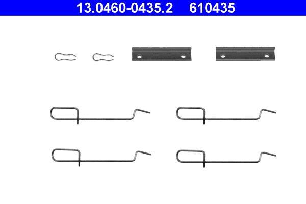Kit d'accessoires pour plaquette de frein à disque ATE ref. 13.0460-0435.2