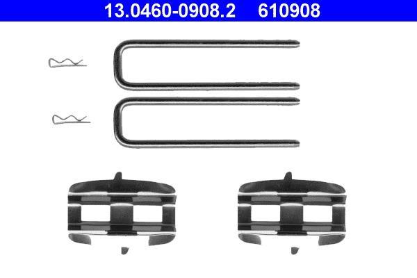 Kit acessórios de pastilhas de travão ATE ref. 13.0460-0908.2
