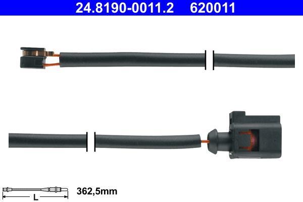Contacteur de témoin d'usure (Témoin d'usure plaquettes) ATE ref. 24.8190-0011.2