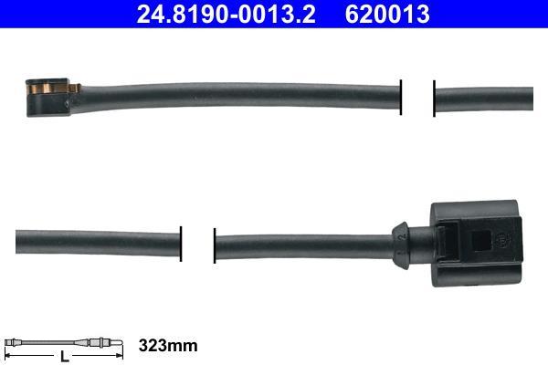 Contacteur de témoin d'usure (Témoin d'usure plaquettes) ATE ref. 24.8190-0013.2