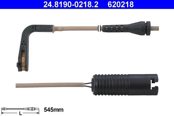 Contacteur de témoin d'usure (Témoin d'usure plaquettes) ATE ref. 24.8190-0218.2