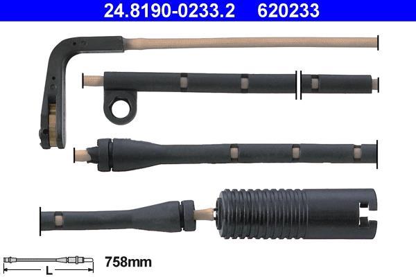 Contacteur de témoin d'usure (Témoin d'usure plaquettes) ATE ref. 24.8190-0233.2