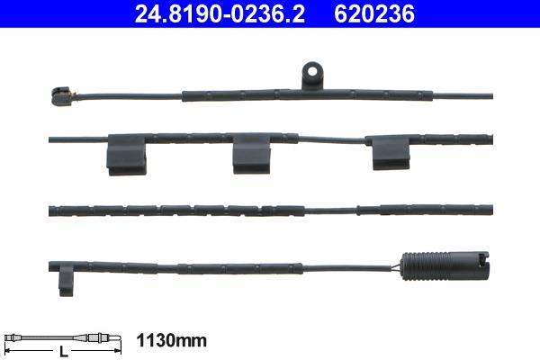 Contacteur de témoin d'usure (Témoin d'usure plaquettes) ATE ref. 24.8190-0236.2