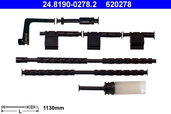 Contacteur de témoin d'usure (Témoin d'usure plaquettes) ATE ref. 24.8190-0278.2