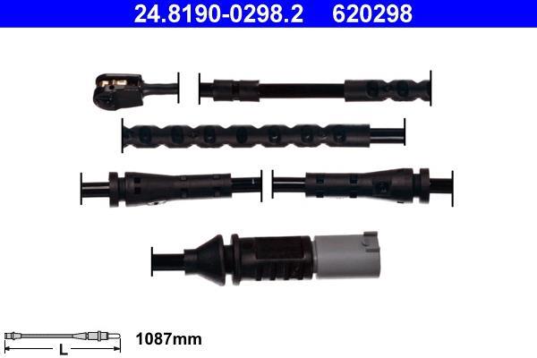 Contacteur de témoin d'usure (Témoin d'usure plaquettes) ATE ref. 24.8190-0298.2