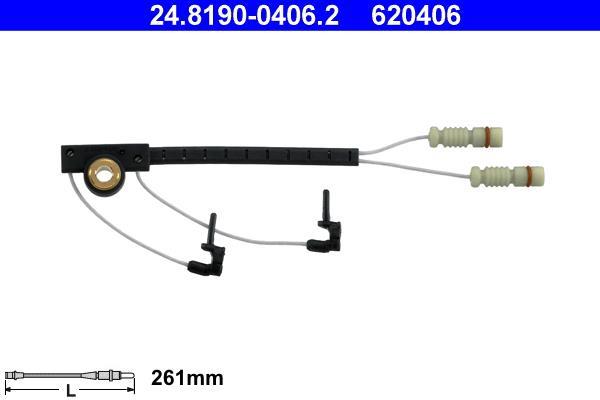 Contacteur de témoin d'usure (Témoin d'usure plaquettes) ATE ref. 24.8190-0406.2