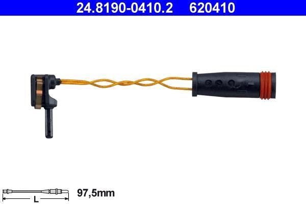 Contacteur de témoin d'usure (Témoin d'usure plaquettes) ATE ref. 24.8190-0410.2