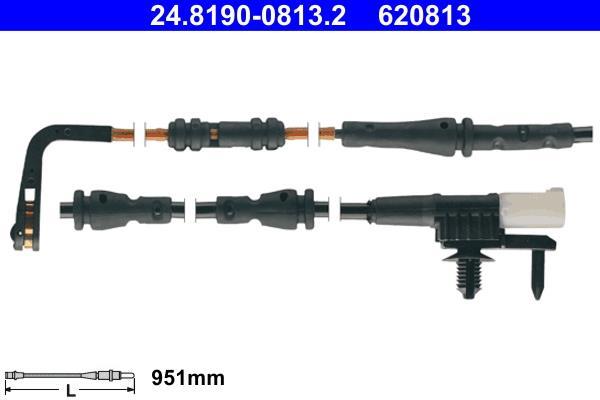 Contacteur de témoin d'usure (Témoin d'usure plaquettes) ATE ref. 24.8190-0813.2