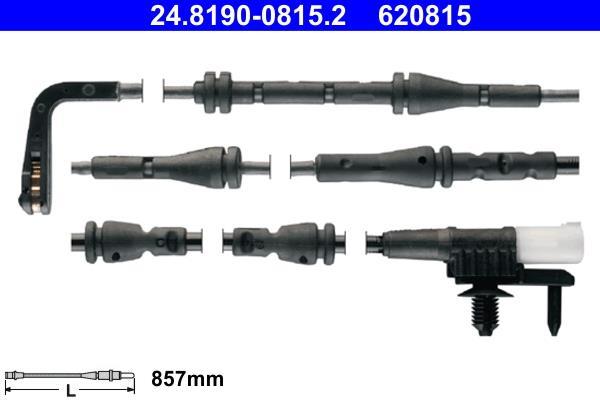 Contacteur de témoin d'usure (Témoin d'usure plaquettes) ATE ref. 24.8190-0815.2