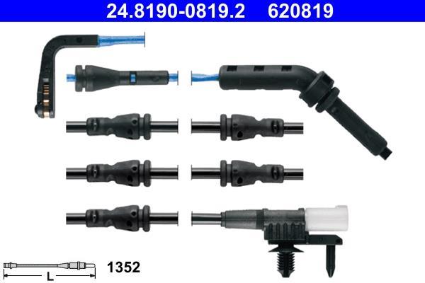Contacteur de témoin d'usure (Témoin d'usure plaquettes) ATE ref. 24.8190-0819.2