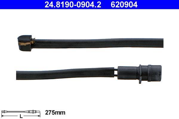Contacteur de témoin d'usure (Témoin d'usure plaquettes) ATE ref. 24.8190-0904.2