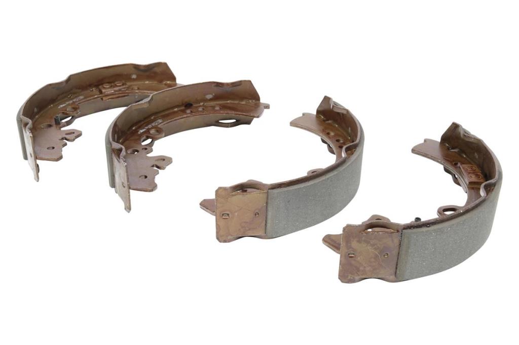Jeu de 4 mâchoires de frein (Garniture de frein à tambour) ATE ref. 03.0137-0485.2