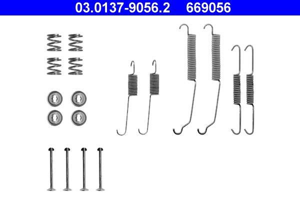Kit d'accessoires pour mâchoire de frein à tambour ATE ref. 03.0137-9056.2