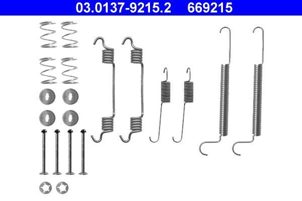 Kit d'accessoires pour mâchoire de frein à tambour ATE ref. 03.0137-9215.2