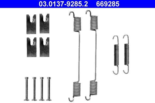 Kit acessórios tambor de comando de travão ATE ref. 03.0137-9285.2