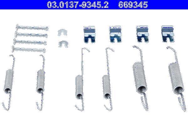 Kit d'accessoires pour mâchoire de frein à tambour ATE ref. 03.0137-9345.2