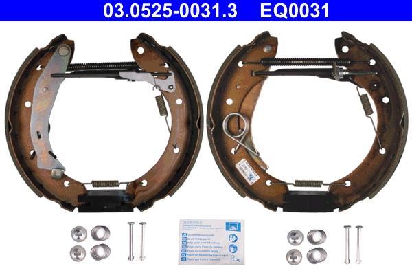 Maxila de travão para tambor ATE ref. 03.0525-0031.3