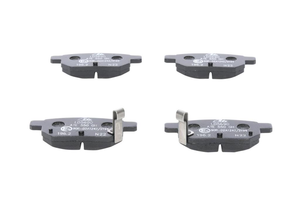 Jeu de 4 plaquettes de frein ATE ref. 13.0470-5690.2
