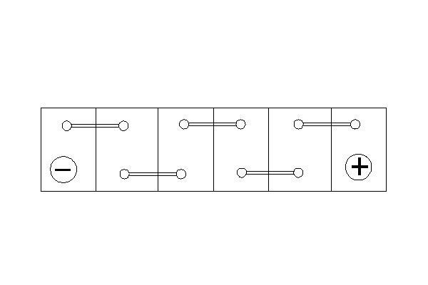 Batterie (de voiture) BOSCH 40.0 Ah - S4 018 - ref. 0 092 S40 180