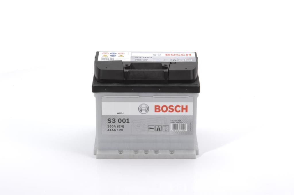 Batterie (de voiture) BOSCH 41.0 Ah - S3 001 - ref. 0 092 S30 010