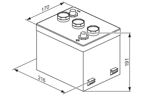 Batterie 6V BOSCH 0 092 S30 610