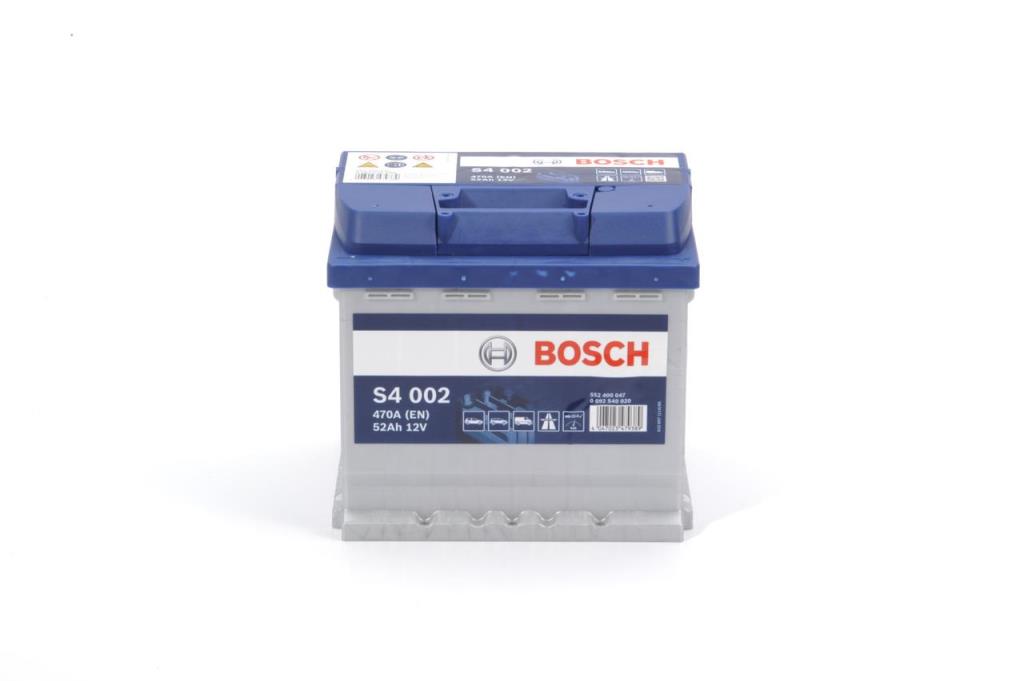 Batería (de coche) BOSCH 52.0 Ah - S4 002 - ref. 0 092 S40 020