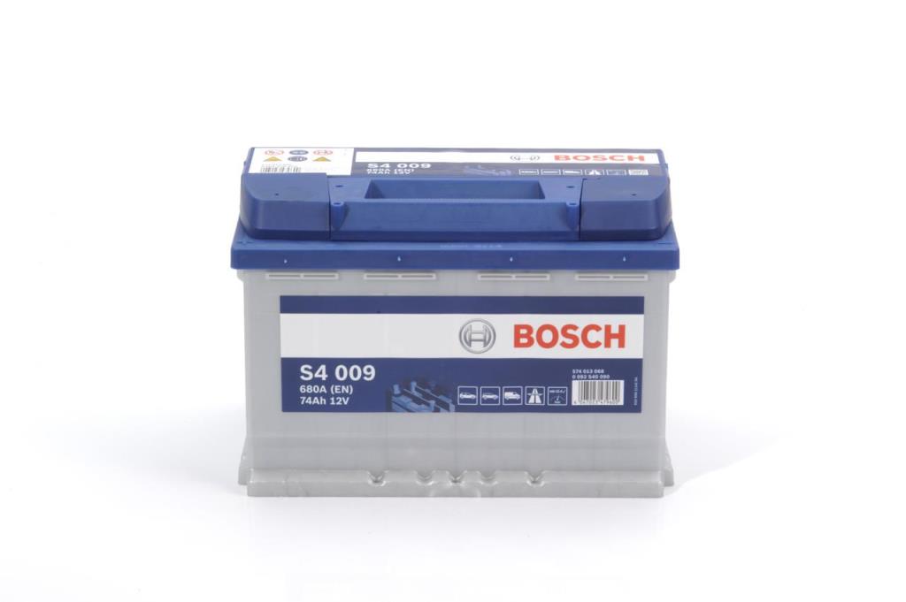 Batterie (de voiture) BOSCH 74.0 Ah - S4 009 - ref. 0 092 S40 090