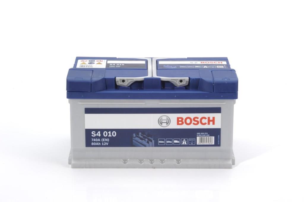 Batterie (de voiture) BOSCH 80.0 Ah - S4 010 - ref. 0 092 S40 100