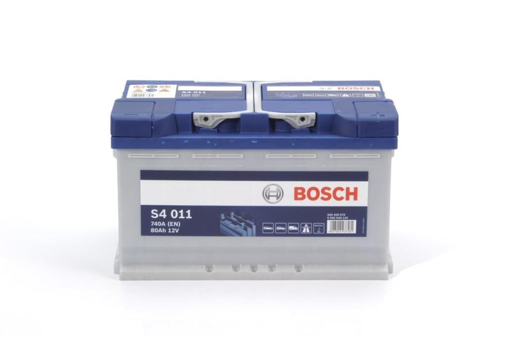 Batterie (de voiture) BOSCH 80.0 Ah - S4 011 - ref. 0 092 S40 110