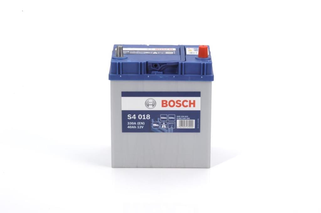 Batterie (de voiture) BOSCH 40.0 Ah - S4 018 - ref. 0 092 S40 180